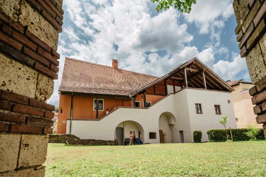 Ostfassade Roemermuseum Kastell Boiotro Foto Thomas Linkel