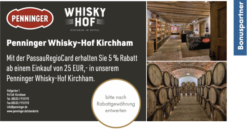 penninger whisky hof