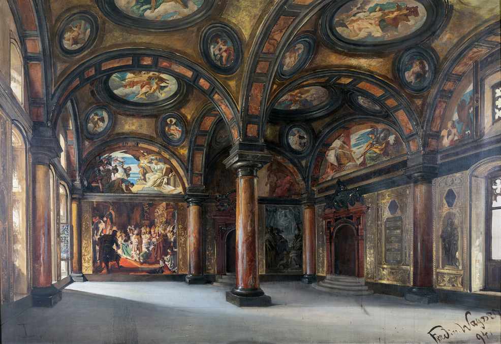 Studie Passauer Rathausaal Foto Peter Geins